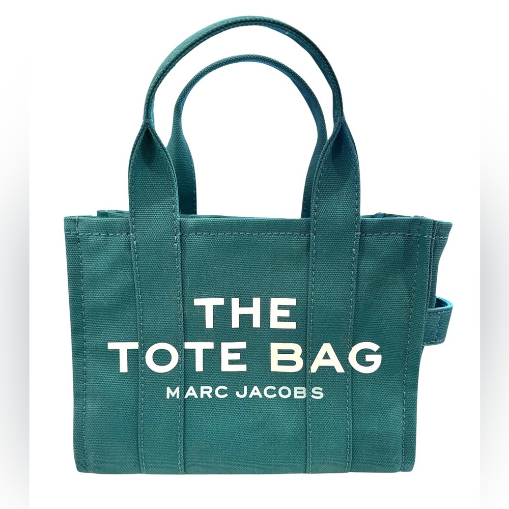 Marc Jacobs Teal The Tote Mini Traveler Bag